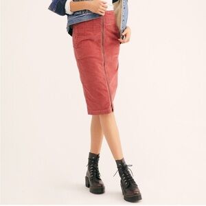 Free people ‘I want it all’ midi skirt